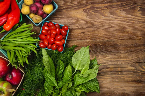 Obst und Gemüse vom Markt Stockfoto