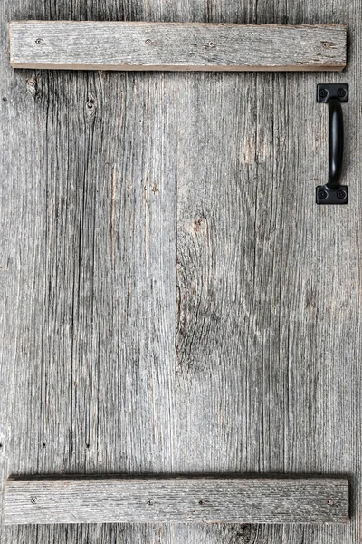 Porta velha da madeira do celeiro — Fotografia de Stock