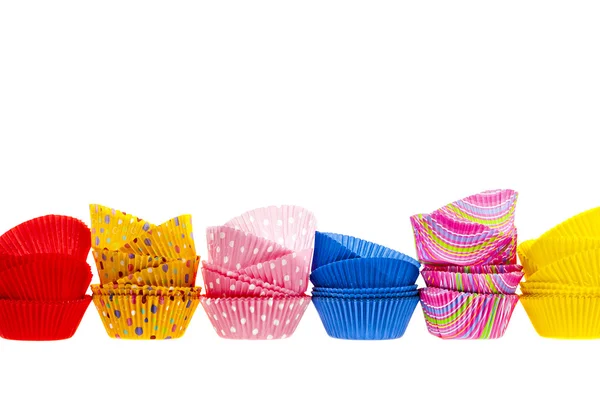 Bicchieri di muffin o cupcake — Foto Stock