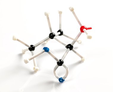 amino asidi Valin moleküler model