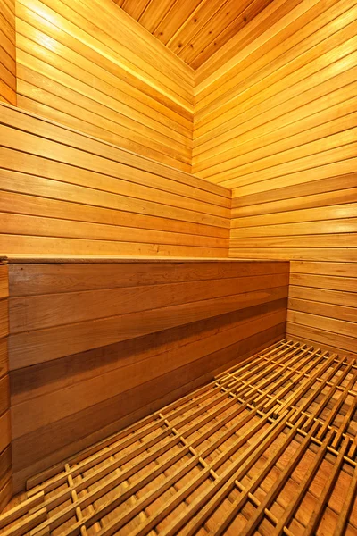 Sauna-Innenraum — Stockfoto