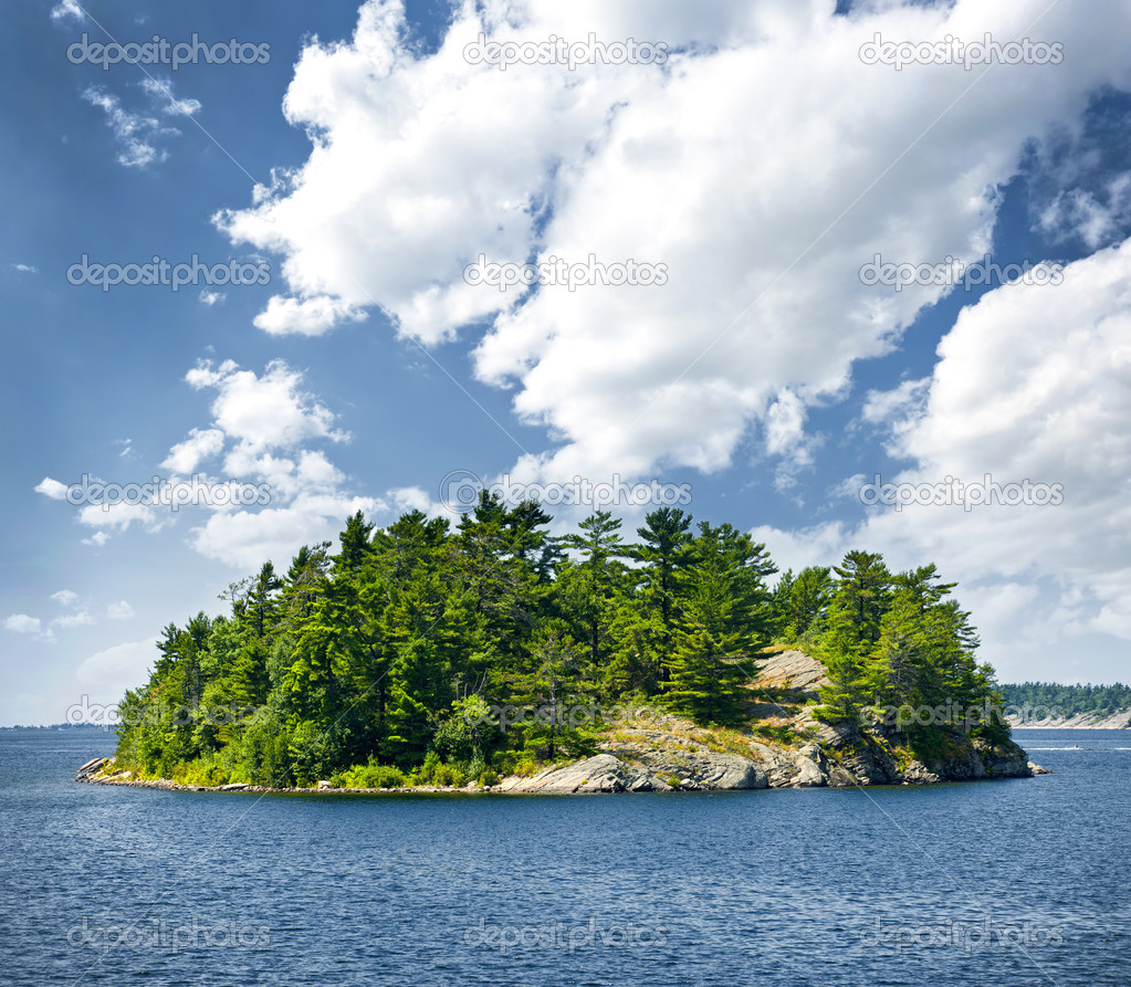 Island in Georgian Bay