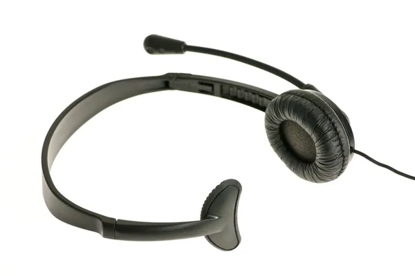 Słuchawki z mikrofonem — Zdjęcie stockowe