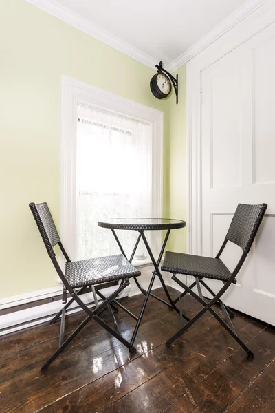 Breakfast nook in rustic house — Stock Photo, Image