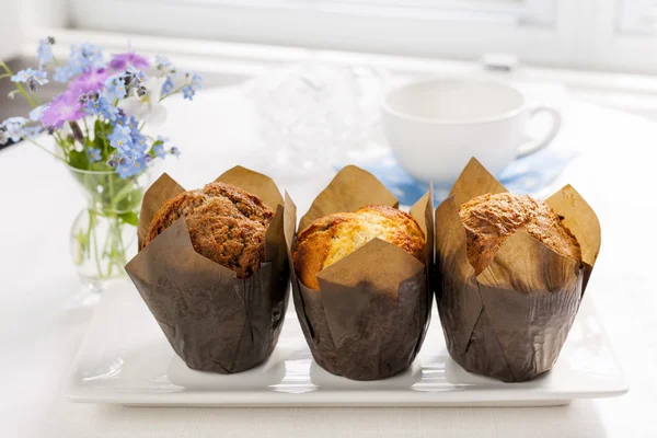 Muffins de café da manhã — Fotografia de Stock