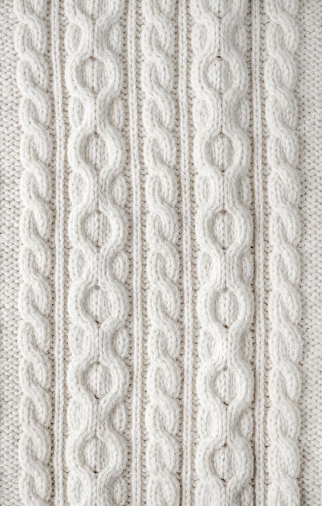 Cable knit fabric background