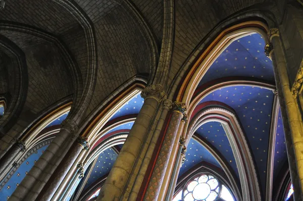 Os arcos de Notre-Dame de Paris — Fotografia de Stock