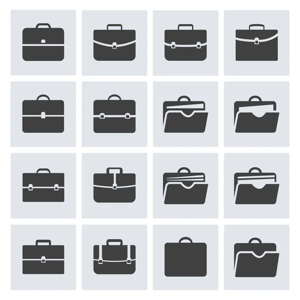 Portfolio icon set — Stock Vector