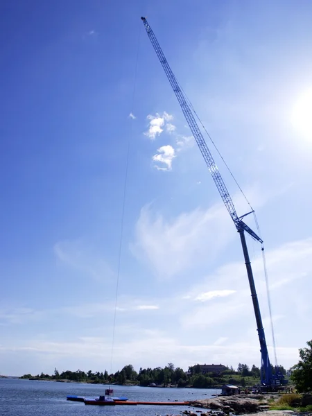 Grue de saut Bungy — Photo