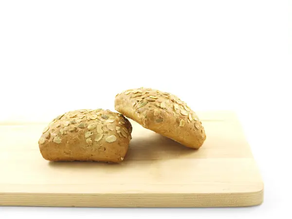 Brød med frø – stockfoto