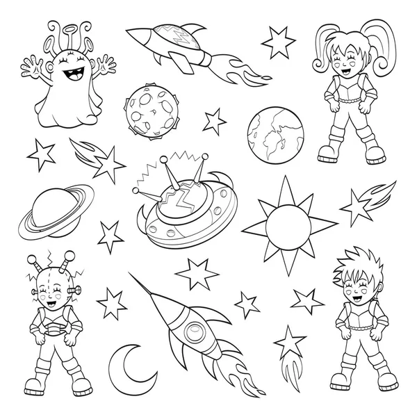 Rocket coloring pages Vector Art Stock Images | Depositphotos Rocket coloring pages Vector Art Stock Images | Depositphotos