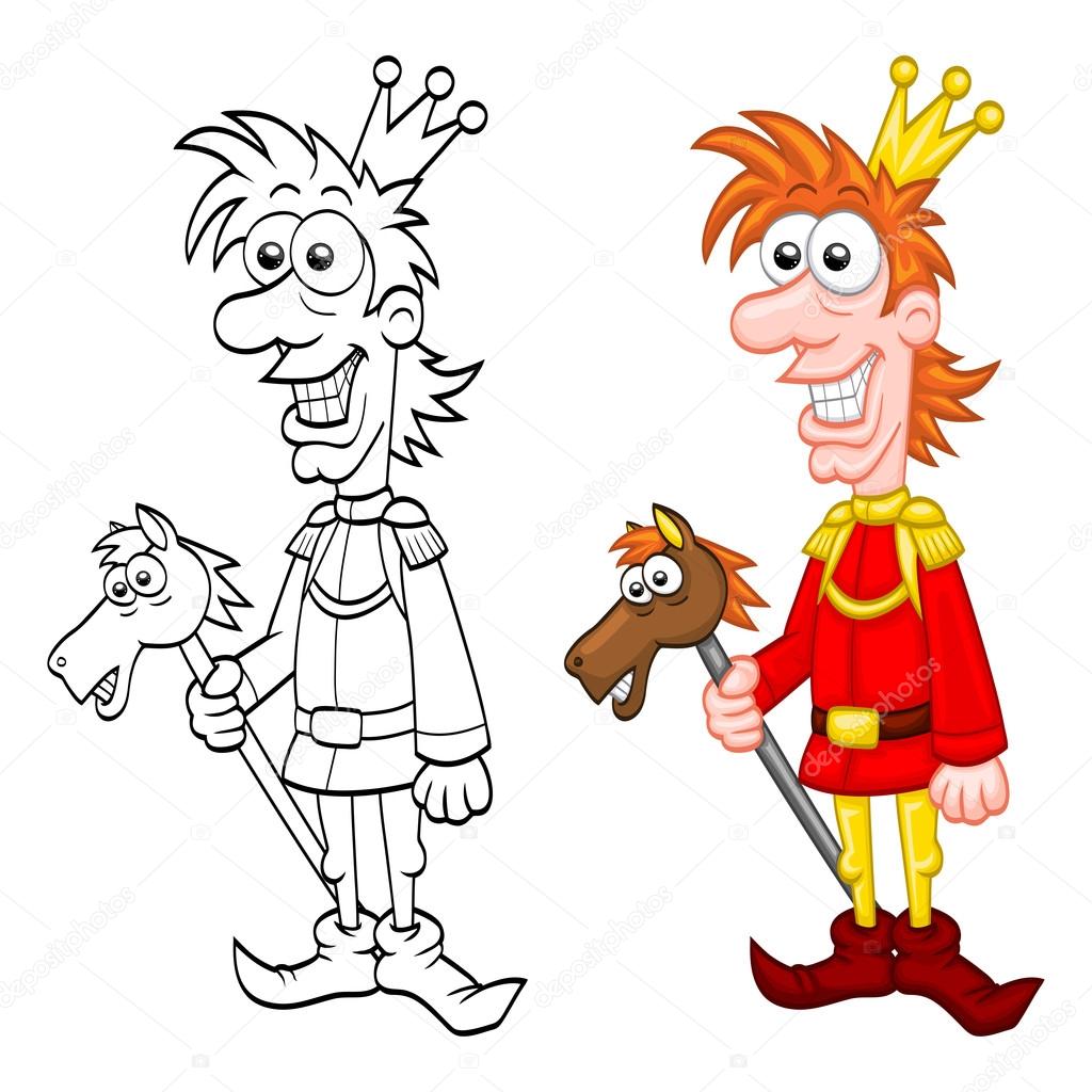 Dessin anim prince charmant image vectorielle par Dessin anim prince charmant image vectorielle par