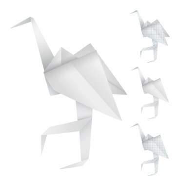 Origami kuşlar