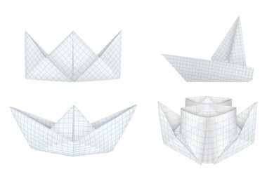 Origami set gemiler