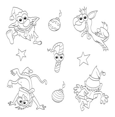 çılgın Noel ayarlamak