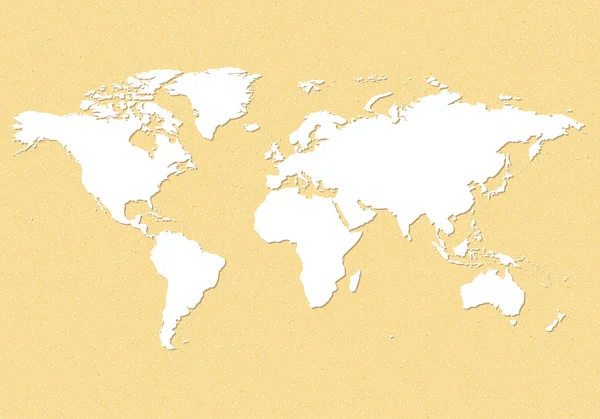 Mapa da Terra — Vetor de Stock
