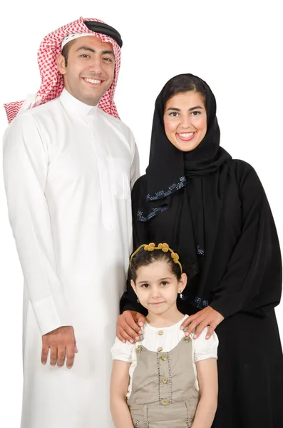 Arabiska familj — Stockfoto