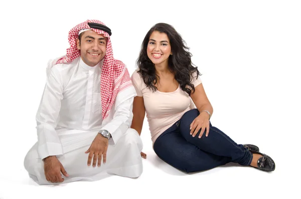 Couple arabe — Photo
