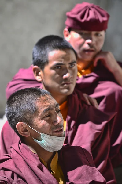 Молодих монахів — стокове фото