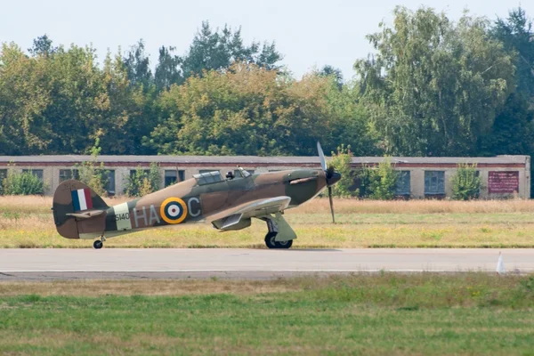 Hawker hurricane jaktplan — Stockfoto