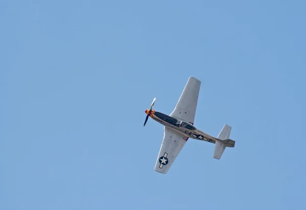 P-51 "mustang" avcı uçağı — Stok fotoğraf