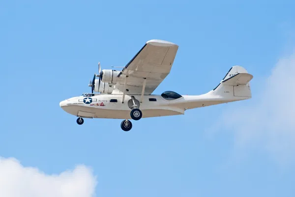 Патрульный гидросамолет PBY Catalina — стоковое фото