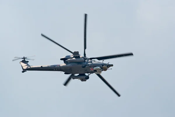Вертолет Ми-28Н — стоковое фото