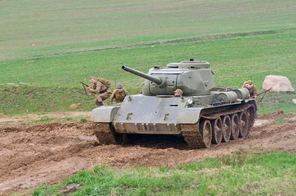 Tank T-44 — Stock Fotó