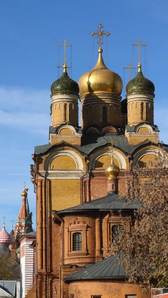 Καθεδρικός ναός του monastery.moscow το σημάδι — Φωτογραφία Αρχείου