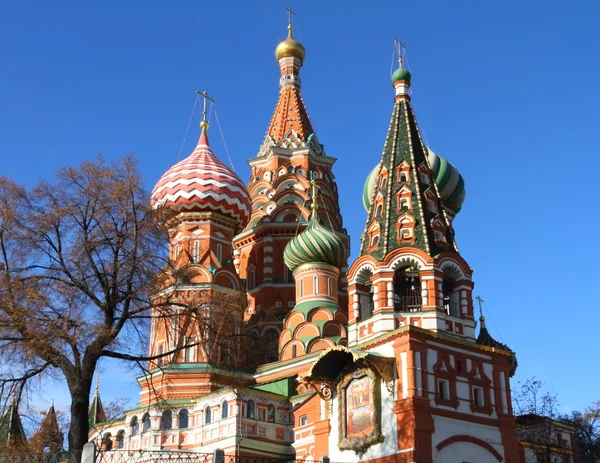 St. Basil 's Cathedral.Moscovo — Fotografia de Stock