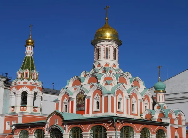 Cattedrale di Kazan sulla Piazza Rossa. Mosca — Foto Stock