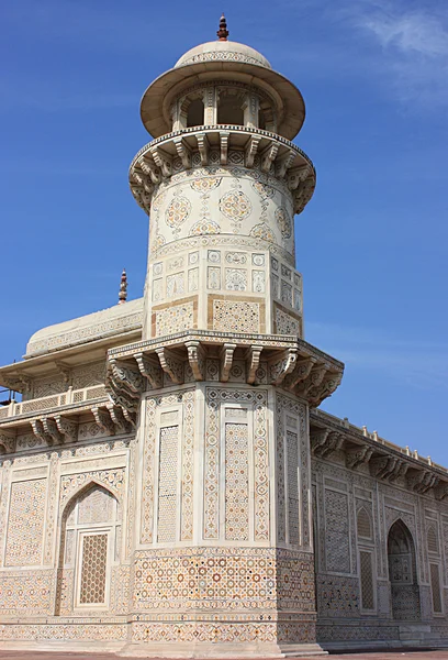 Itmad-Ud-Daulahs kabirde Agra (Bebek taj) — Stok fotoğraf