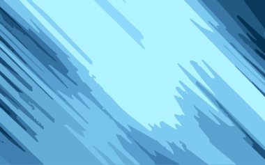 Mavi tonları olan soyut bir resim. Çağdaş sanatta basitleştirilmiş minimalizm.