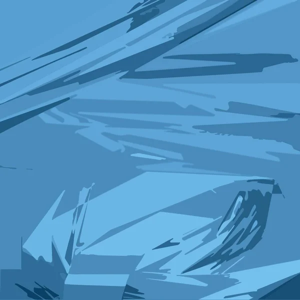Imagen Abstracta Con Tonos Azul Minimalismo Simplificado Arte Contemporáneo —  Fotos de Stock