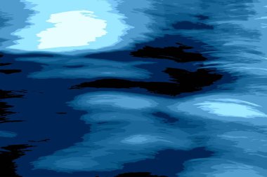 Büyük mavi deniz dalgası güzeldir ama tehlikelidir.