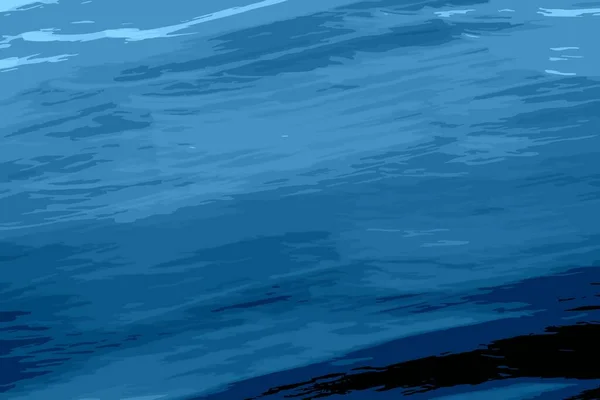 Велика Блакитна Морська Хвиля Красива Але Небезпечна — стокове фото