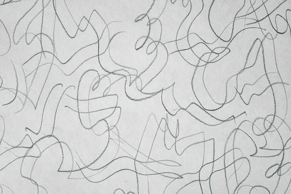 Beyaz kağıt üzerinde çift paralel siyah kalem çizgisi.                               