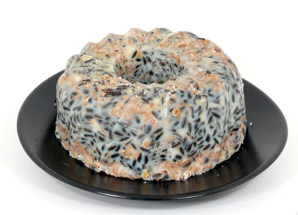 Харчові пельмені, кільцевий торт — стокове фото
