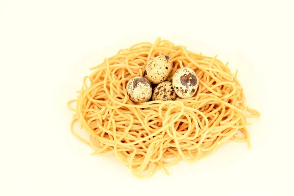 Pasta nest — Stockfoto