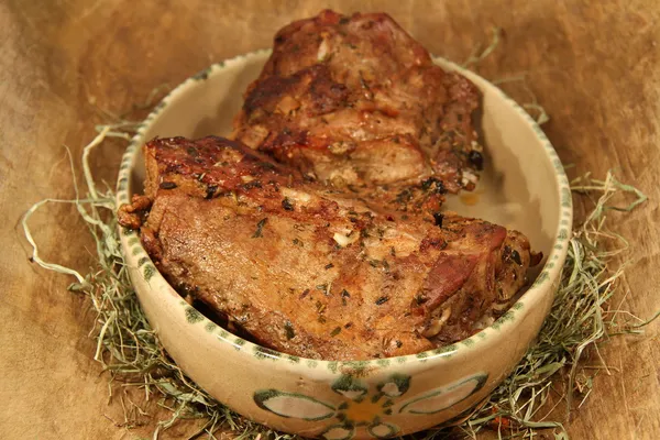 Asado de jabalí —  Fotos de Stock