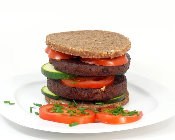 Tofu-Burger — Stockfoto