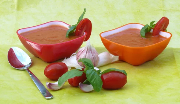 Tomatsoppa — Stockfoto