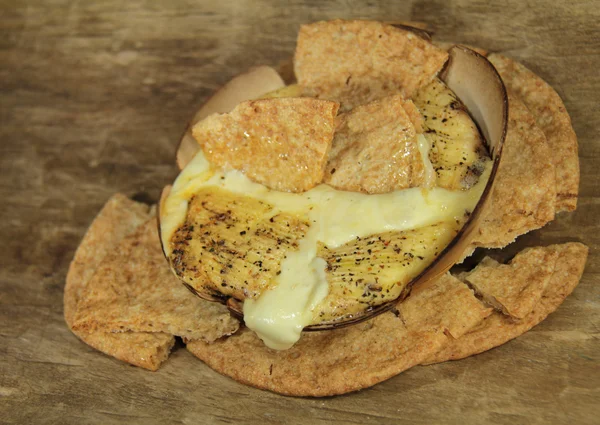 Brot und Käse — Stockfoto