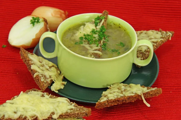 Sopa de cebolla —  Fotos de Stock