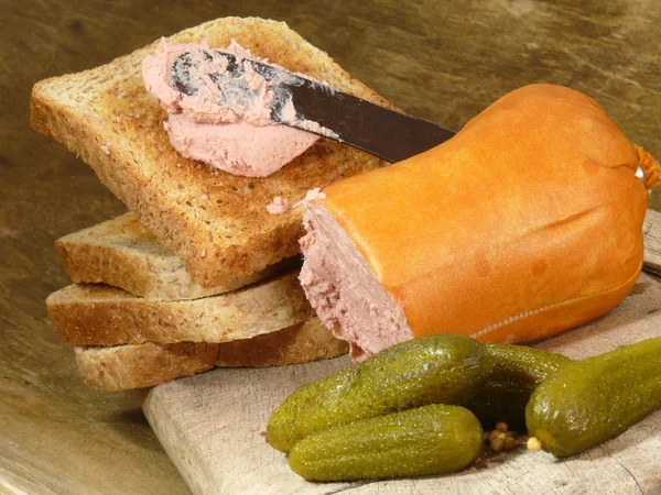 Saucisses de foie — Photo