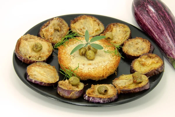 Künefe and aubergine — Stok fotoğraf