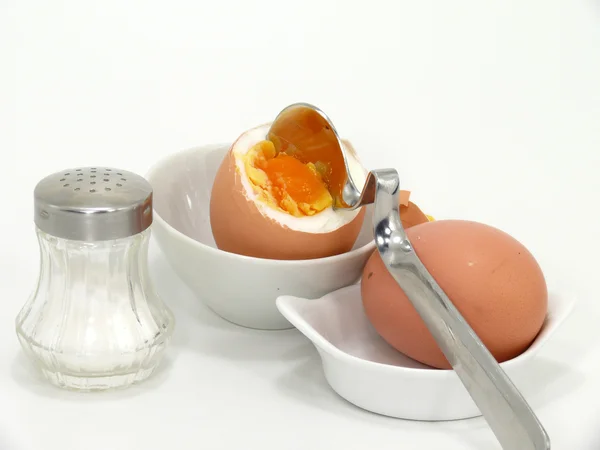 Ontbijt-eieren — Stockfoto
