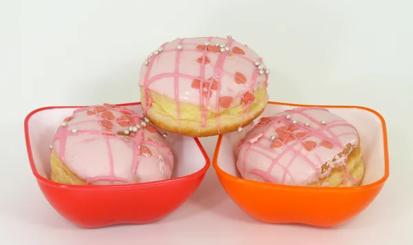 Children doughnuts — Stock Photo, Image