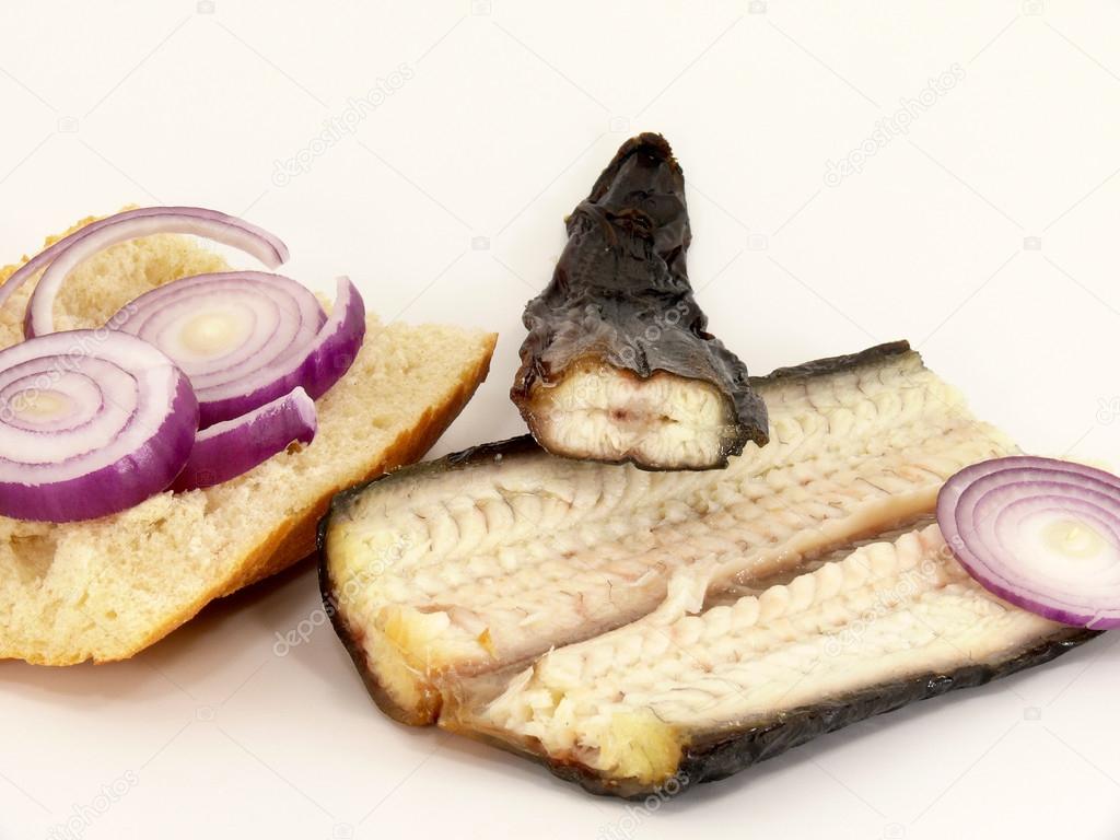 Eels bread roll