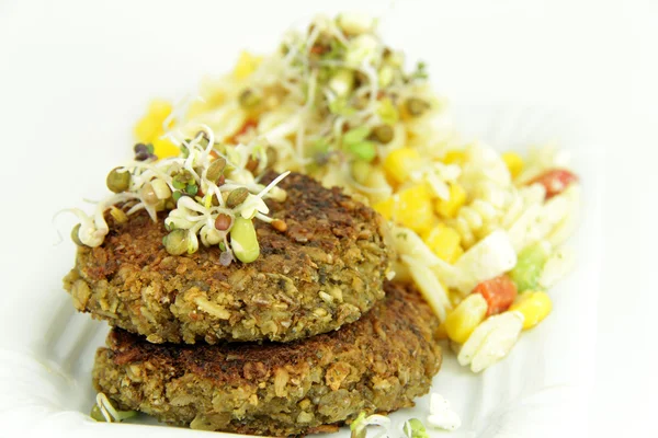 Hamburguesa de grano — Foto de Stock